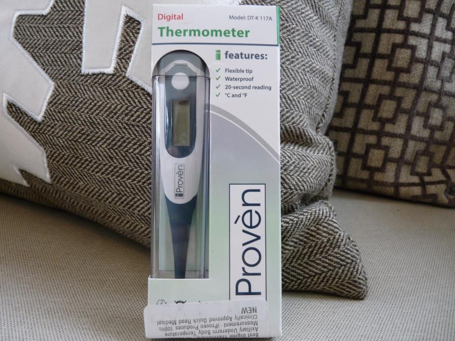 New IPROVEN Digital Medical Thermometer Easy Accurate Fast Reading Oral, Rectal