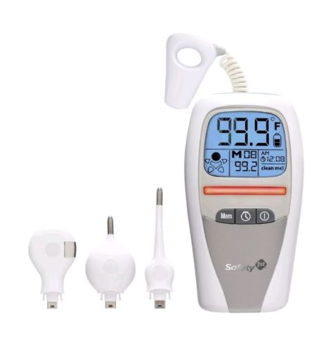 Safety 1st Prograde Complete Family Thermometer 3-in-1 Exchangeable Tips