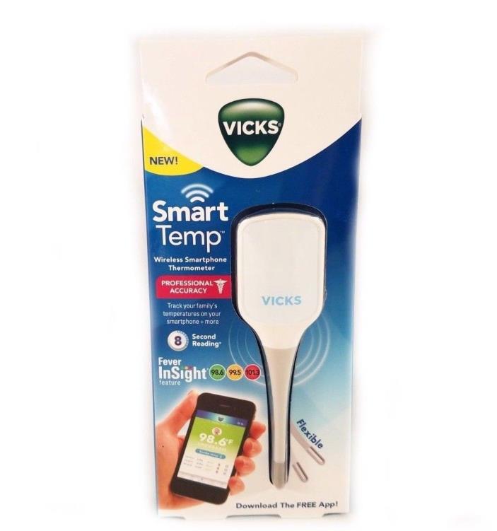 Vicks Smart Temp Wireless Smartphone Thermometer