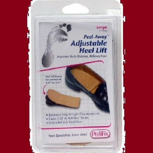 PediFix Peel-Away Adjustable Heel Lift Large 1 ea