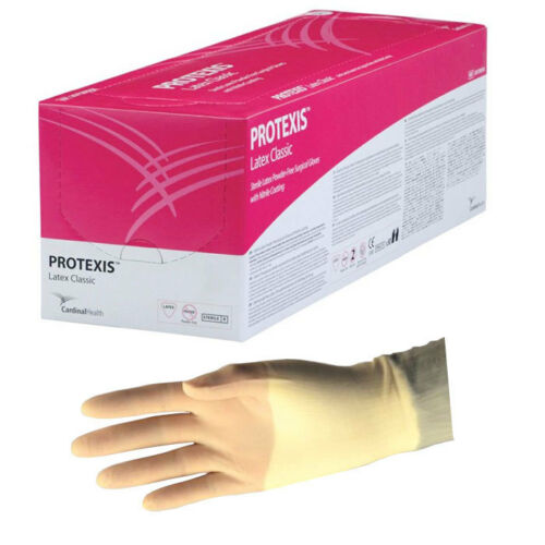 NEW CARDINAL 7A96zv1 1 CA/200 EA 2D72N70X Protexis Latex Classic Surgical Gloves