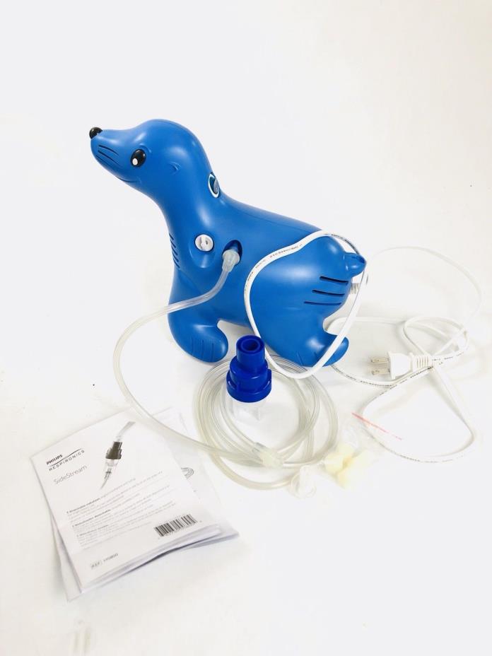 Philips Respironics Sami the Seal Compressor Nebulizer System Childs