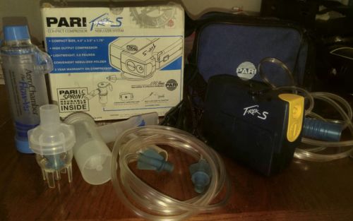 Pari Trek S Lithium Ion Powered Battery Operated Portable Nebulizer System