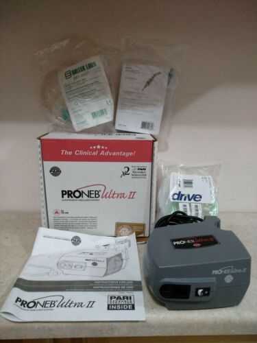 Pari Proneb Ultra II Compressor Nebulizer System with (3) New Nebulizer Kits