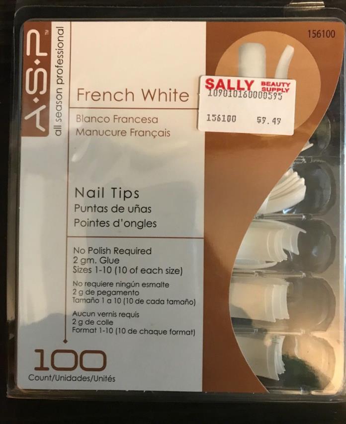 French White Nail Tips A.S.P.