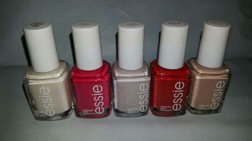 5 ESSIE Nail Polish Bridal Collection for Wedding Day,Bridal Shower Names lot C