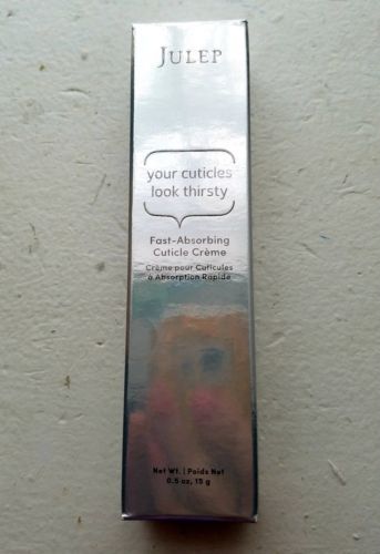 Julep Your Cuticles Look Thirsty Cuticle Creme Full Size 15g/.5oz New in Box