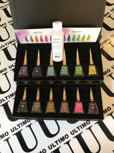 Apres Art Ink Collection Artisté Set #1 Set #2 Blending Fluido 12 Colores Total