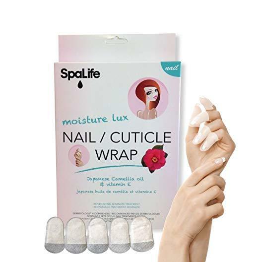 SpaLife Moisture Lux Nail Cuticle Wrap 3 Sets Full Nail Treatments (30 pc) New