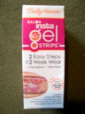 Sally Hansen # 450 Pretty 'N Poppy Salon Insta Gel Strips BRAND NEW!!