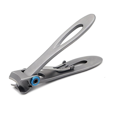 Nail Clippers For Fingernails - 15mm Wide Jaw Opening Deluxe Sturdy Stainless