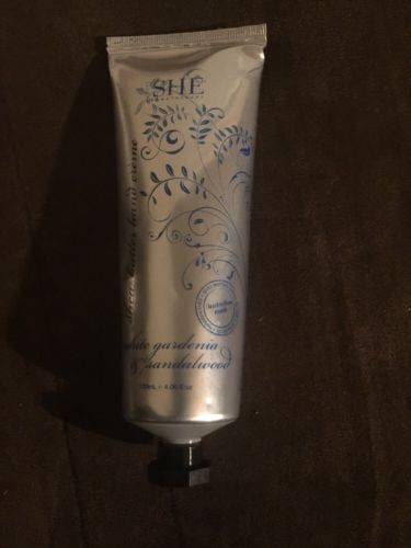 Om She Pure Argan Oil Hand Creme White Gardenia And Sandalwood Scent