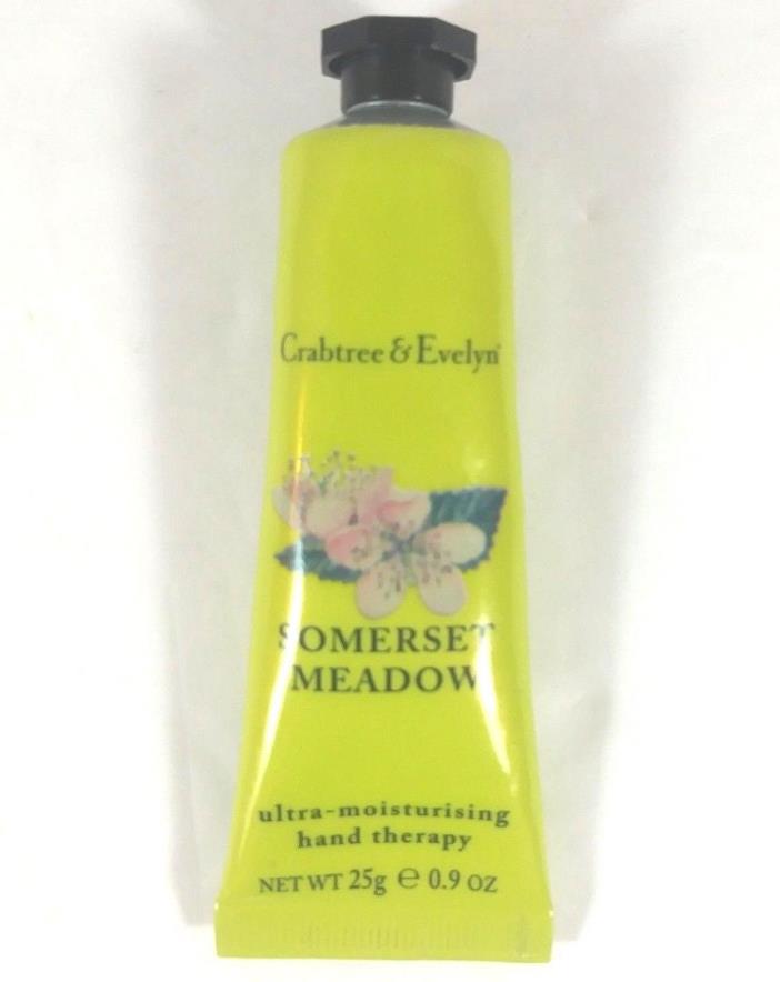 Crabtree & Evelyn Somerset Meadow scented Moisturizing Hand Therapy .9 oz Travel