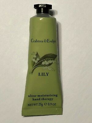 NEW CRABTREE & EVELYN LILY ULTRA MOISTURIZING HAND THERAPY .9 OZ