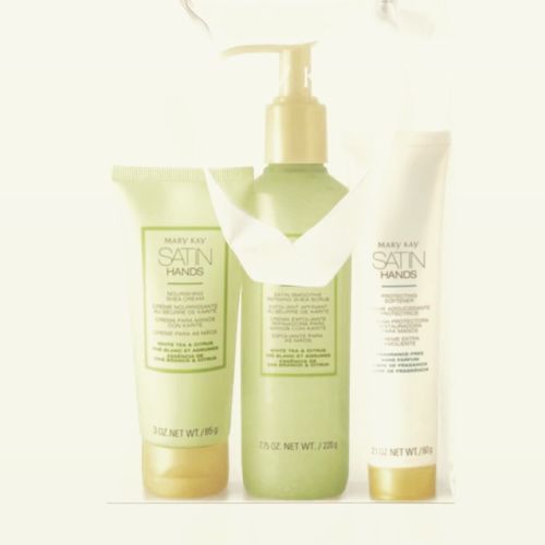 MARY KAY SATIN HANDS SET TEA TREE AND CITRUS Full Size