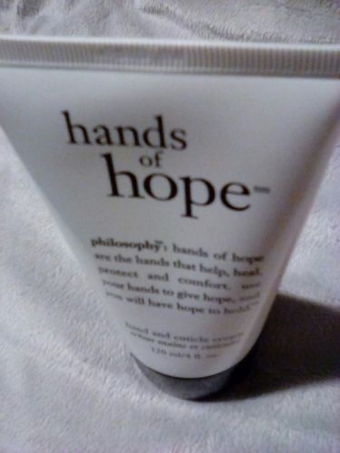 Philosophy Hands Of Hope Hand & Cuticle Cream 4 oz. Sealed Fresh