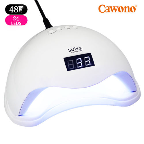 48W LED UV Nail Polish Dryer Lamp Gel Acrylic Curing Light Professional care Kit