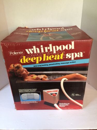 Vintage Pollenex Whirlpool Deep Heat Spa Brand New In Original Box