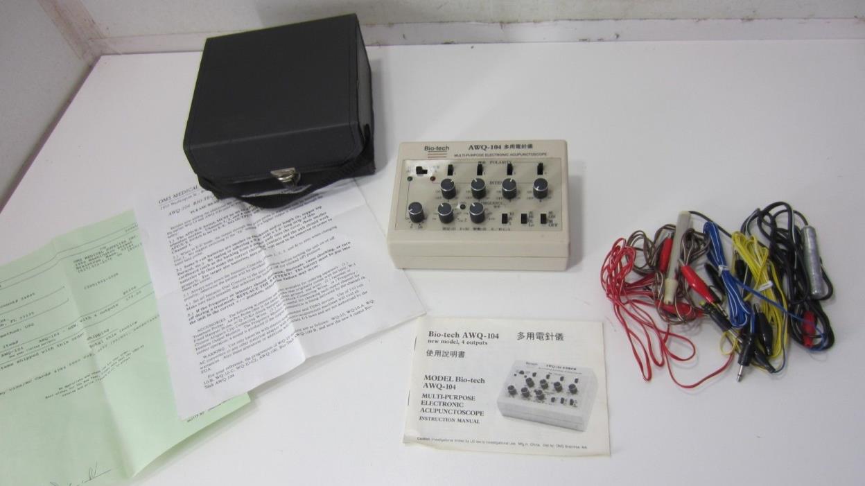 Bio-Tech ACUPUNCTOSCOPE AWQ-104 Multiple Purpose Electronic Acupunctoscope