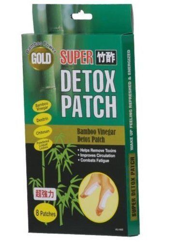 Super Bamboo Detox Patch, 8 counts
