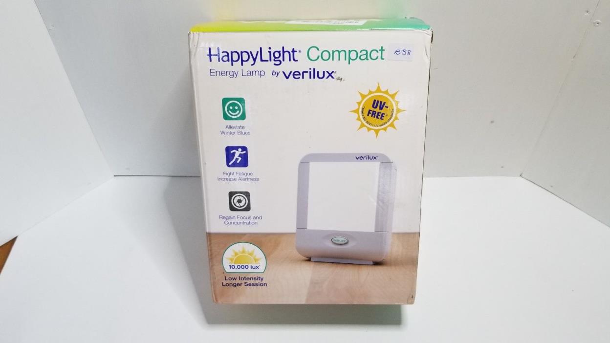 Verilus HappyLight Compact Personal Portable Light Therapy (No bulb)  (B38)