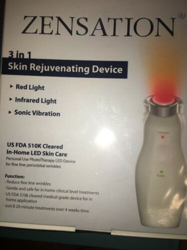 ZENSATION Rejuvenating Light Therapy Skin Treatment Medical Grade Wrinkles B1