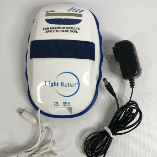 Light Relief LR150 w Light Pad Infrared Therapy Device Joint Muscle Pain