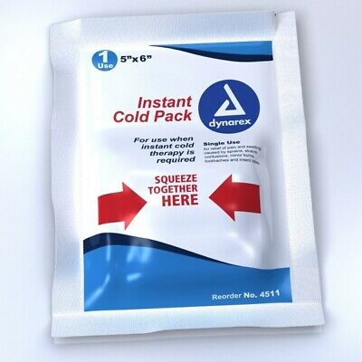 (Pack of 24) - Instant Cold Pack Junior Bulk 24/case by Dynarex. Best Price