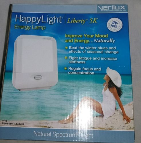 Happy Light Energy Lamp Liberty 5K NIB NEW