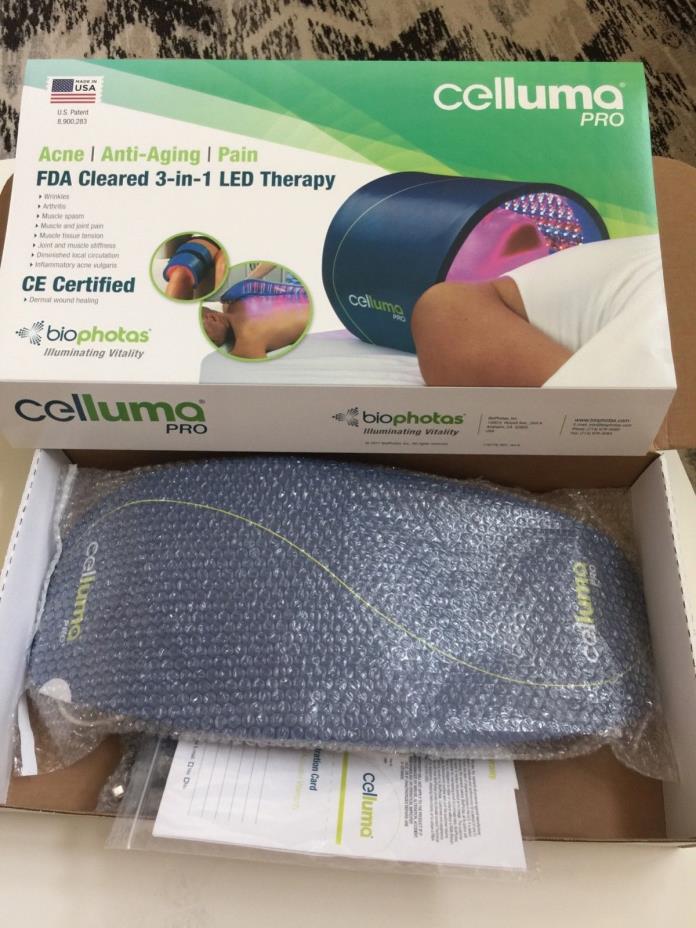 CELLUMA PRO LED Light Therapy 3 In 1 Panel / Anti-Aging Acne, Pain - skin glows!