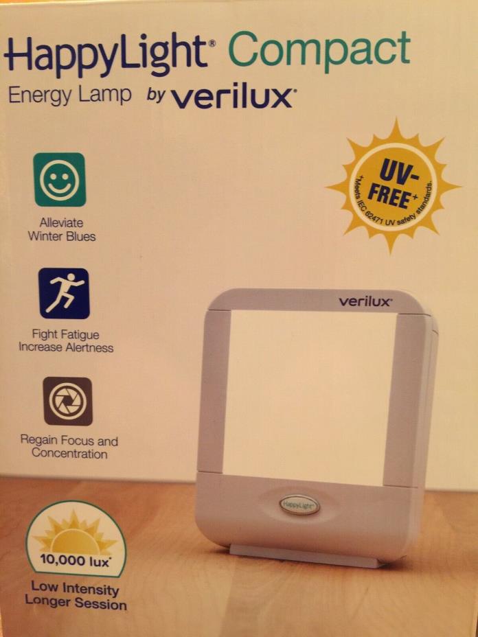 Verilux HappyLight Compact, Improve mood/energy! New & Tested Speedy Delivery