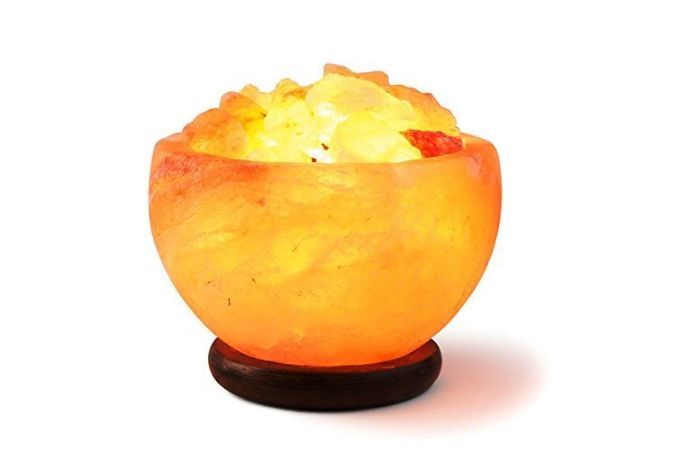 Salt Lamp Firebowl Lamps On Sale Himalayan Bowl with Salt Crystal Air Purifier