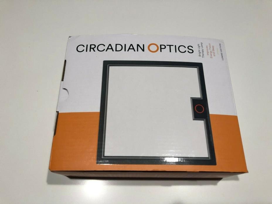 Circadian Options Lumine Light Therapy Lamp LED (Grey) BRAND NEW FREE SHIPPPING
