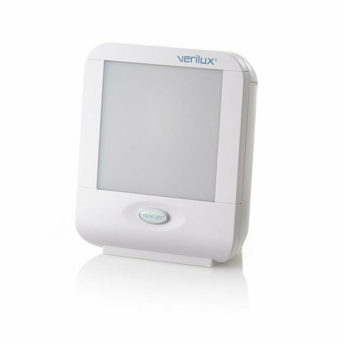 Verilux HappyLight Compact UV Free 10000 LUX Light Therapy Energy Lamp NEW