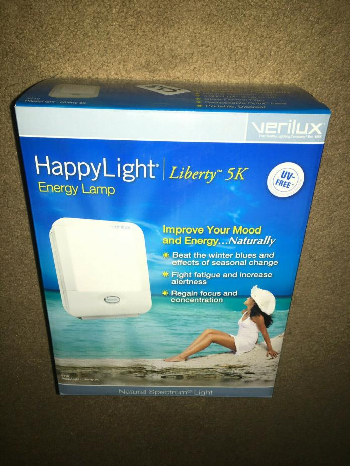 Verilux Happy Light Liberty 5 K Energy Lamp  New In Box