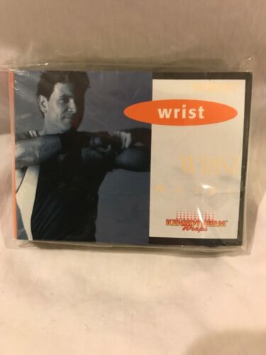 NIKKEN KENKOTHERM WRIST WRAP Black SIZE Large #1875 - NEW