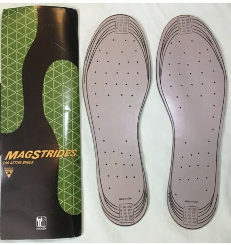 New Unused NIKKEN MagStrides for Active Shoes 2025 Medium Men's Sz 7-11