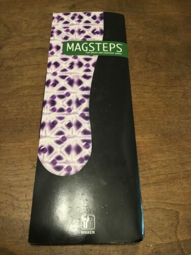 NIKKEN MAGSTEPS MAGNETIC INSOLES #2021 MEDIUM 7-12  NEW IN PACKAGE