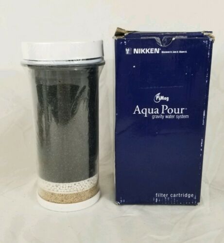 NEW OPEN BOX Nikken PiMag Aqua Pour Gravity Water System Filter Cartridge 1361