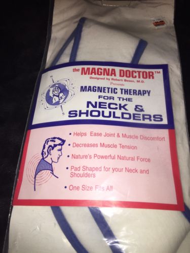 The Magna Doctor Magnetic Therapy Neck & Shoulders by Dr. Robert Besen *RARE*