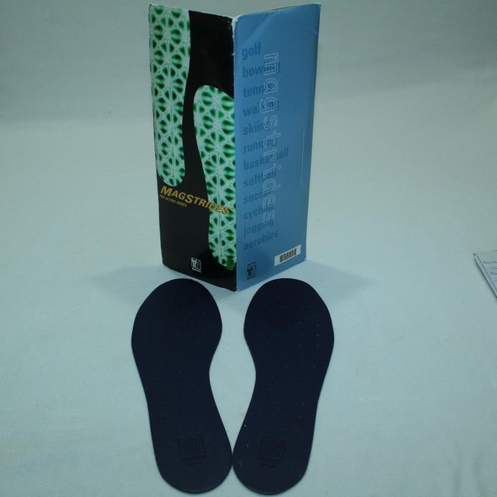 NEW NIKKEN MAGSTEPS MAGNETIC INSOLES #2006 LARGE 13-18  NEW OLD STOCK IN PACKAGE