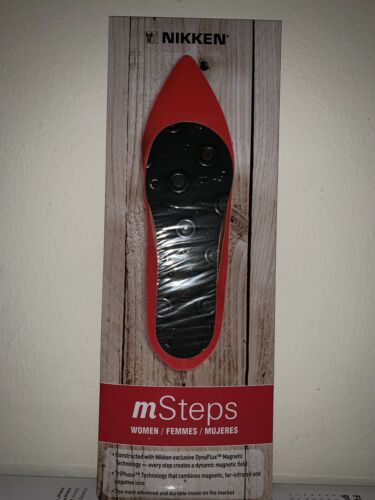 Nikken MSTEPS MAGNETIC SHOE INSERTS (MAGSTEPS) PAIN RELIEF CIRCULATION