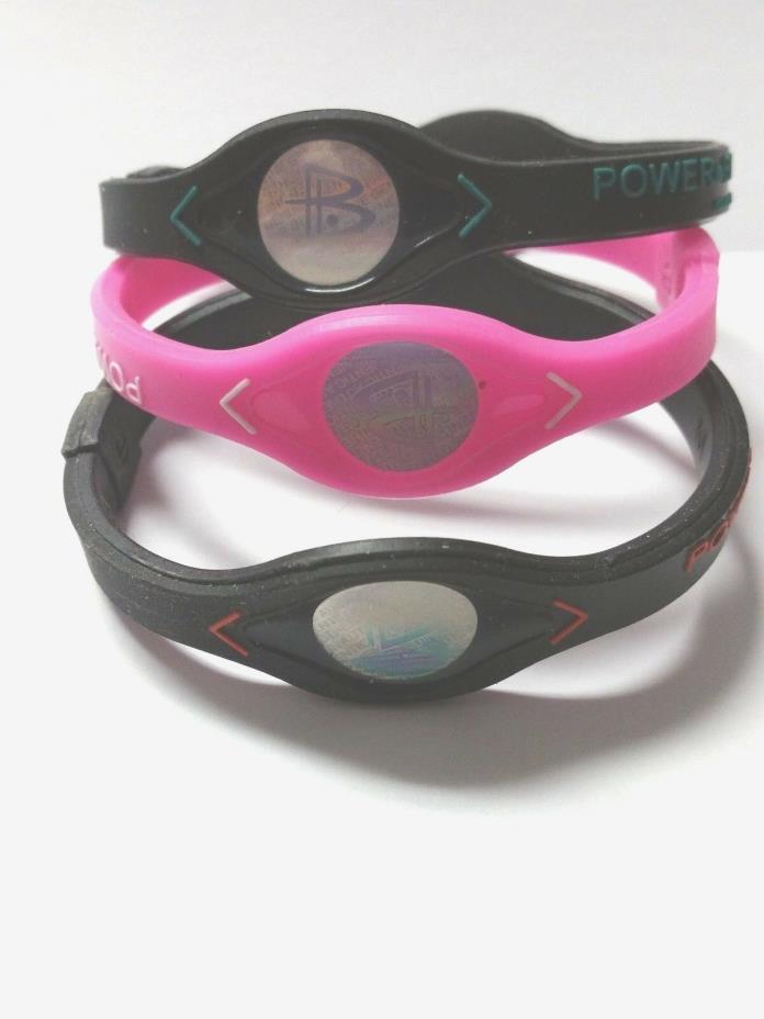 3 MEDIUM >> ENERGY BALANCE WRISTBANDS  >>> OCT 12-01