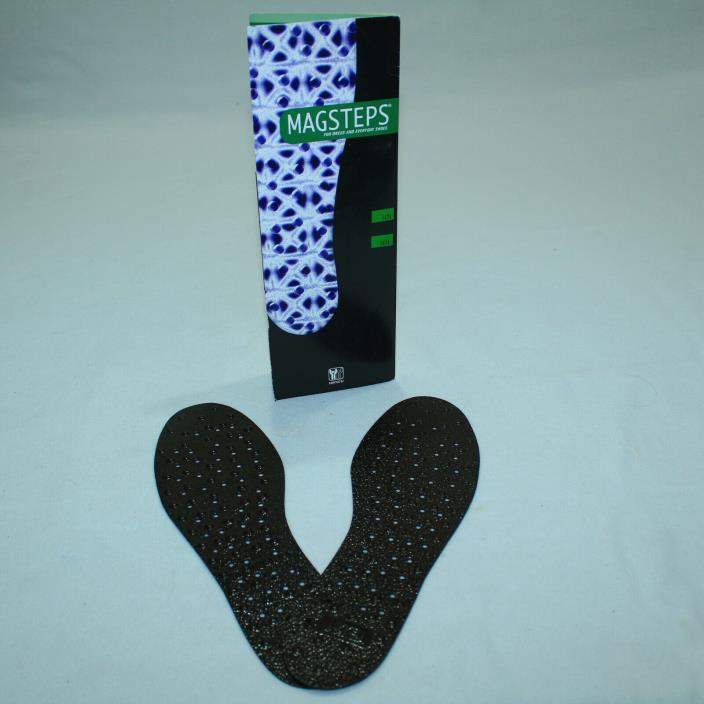 NEW NIKKEN MAGSTEPS MAGNETIC INSOLES #2001 MEDIUM 7-12  NEW OLD STOCK IN PACKAGE