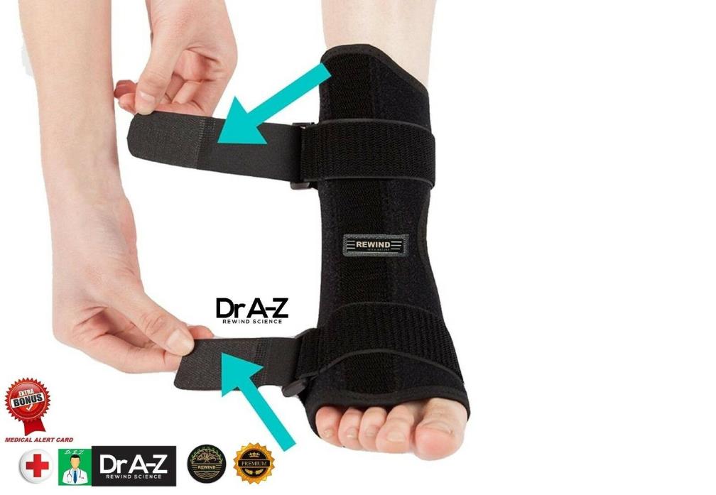 Dr A-Z Dorsal Night Splint Ankle support brace Plantar fasciitis Fibroma