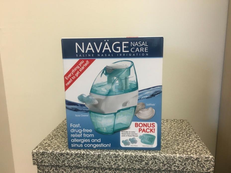 Navage Nasal Irrigation Starter Bundle Navxe4ge Nose Cleaner
