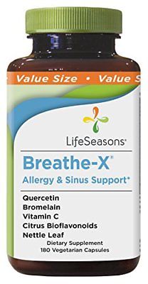 Breathe-X - Fast Acting Allergy Relief Supplement - Reduce Sinus and Nasal - - -