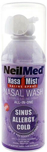 Neilmed Nasal Mist Saline Spray Nasal Wash All in One 6oz EXP 6/20-8/20