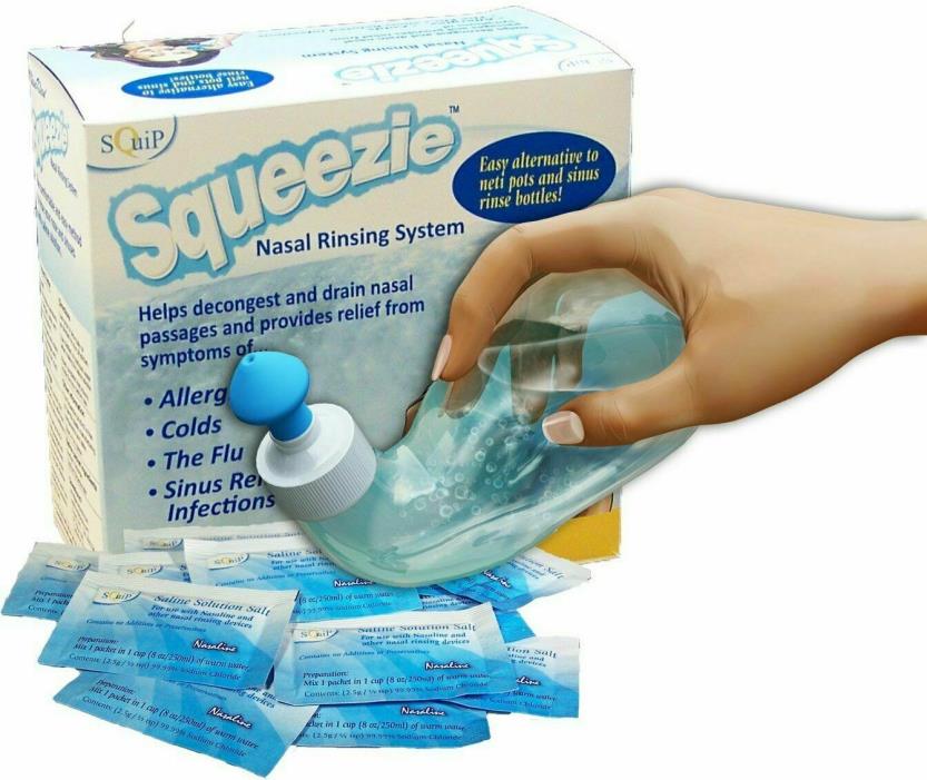 NasaKleen Squeezie, Squip, 7.8 oz  -- New sealed out of box
