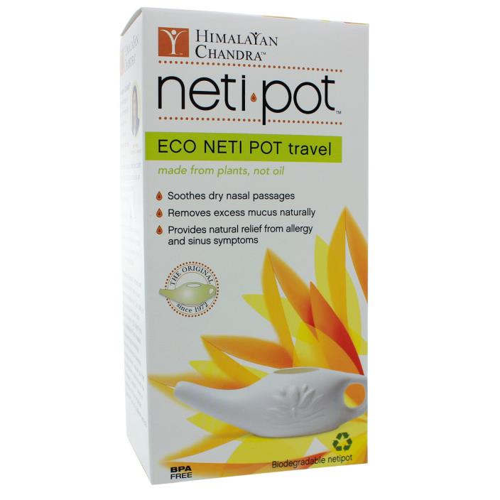ECO Neti Pot/Non-Breakable Travel by Himalayan Institute